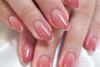 Kembali Popular: Gaya Kuku French Tips Warna Pastel